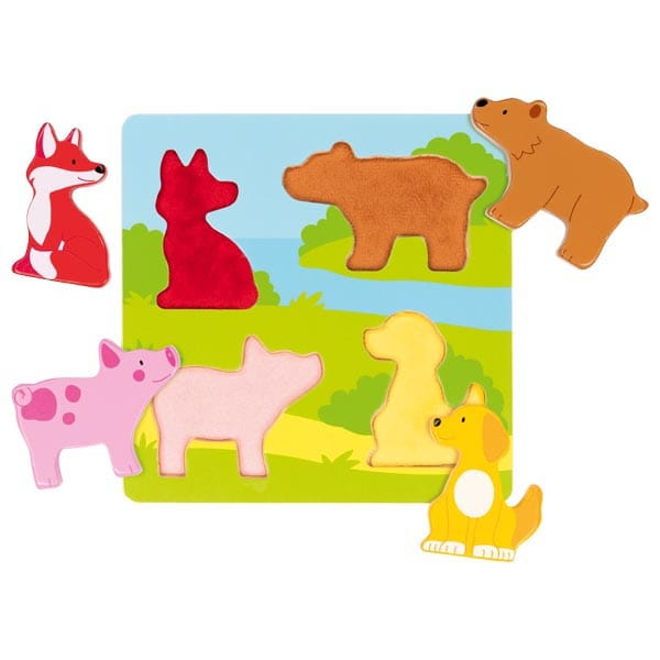 Puzzle Cu Animale Din Lemn – Joc De Îndemânare Pentru Bebeluși 3