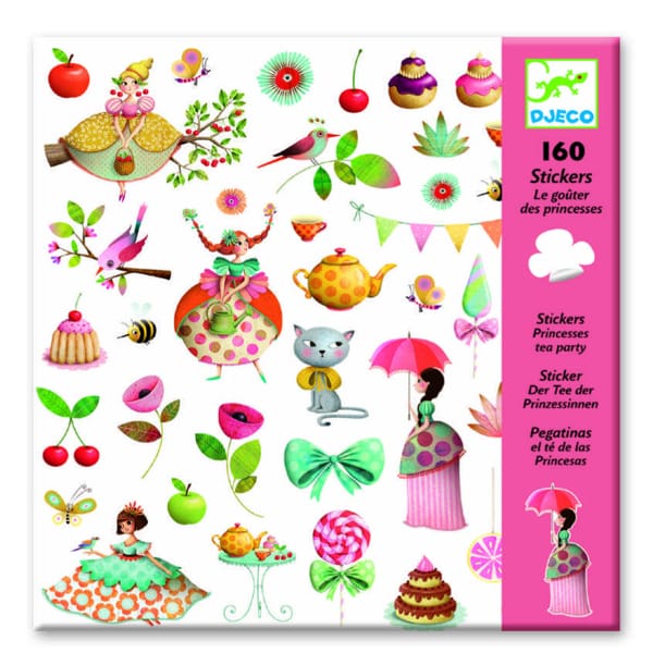 Abtibilduri Copii – Printese La Ceai (160 Stickere )