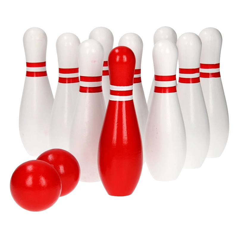 Joc Bowling Din Lemn Egmont Toys
