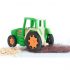 Jucărie Handmade - Tractor Cu Remorcă