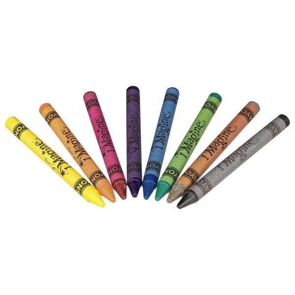 Set De Colorat – 8 Creioane Cerate