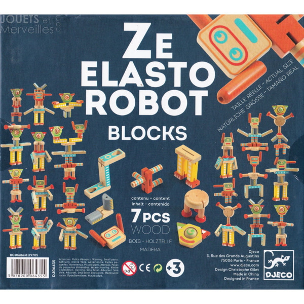 Set De Construit Ze Elastorobot-4