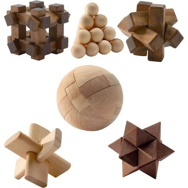 Djeco Woodix 6 jocuri logice din lemn (2)