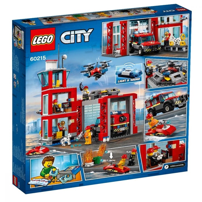 LEGO City – Stația De Pompieri (60215) (back)