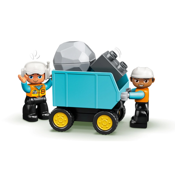 LEGO DUPLO – Camion Și Excavator Cu Șenile (3)