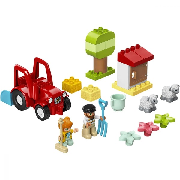LEGO DUPLO – Tractor Agricol Și Animale La Fermă (10950) 2