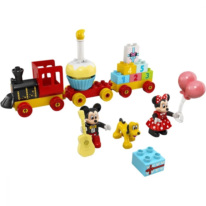 LEGO® DUPLO® Disney Trenul Aniversar Mikey Și Minnie