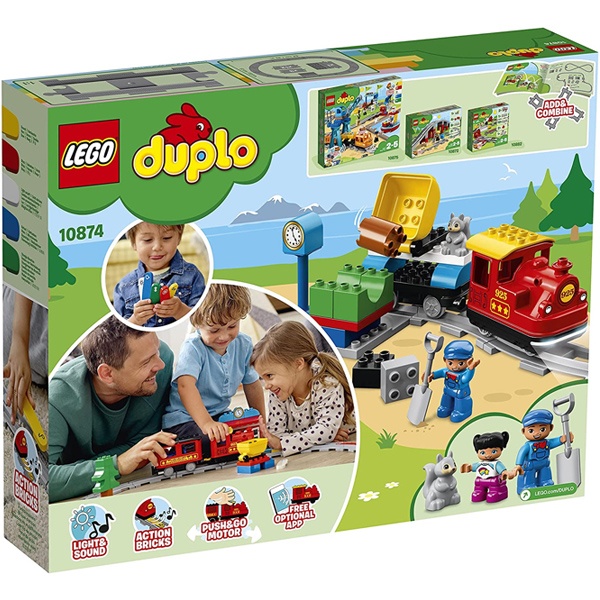 LEGO® DUPLO® Trenul Cu Aburi (10874) Box