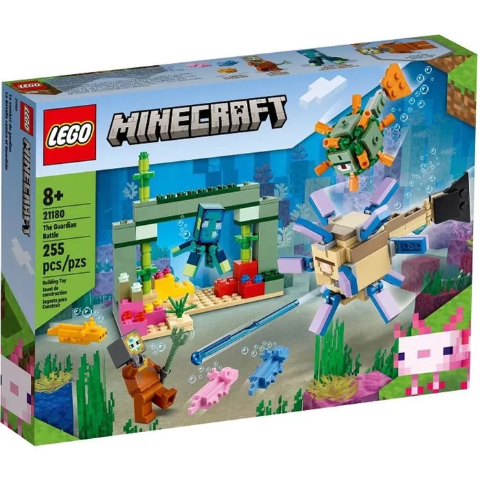 LEGO® Minecraft – Duelul Cu Gardianul (21180)