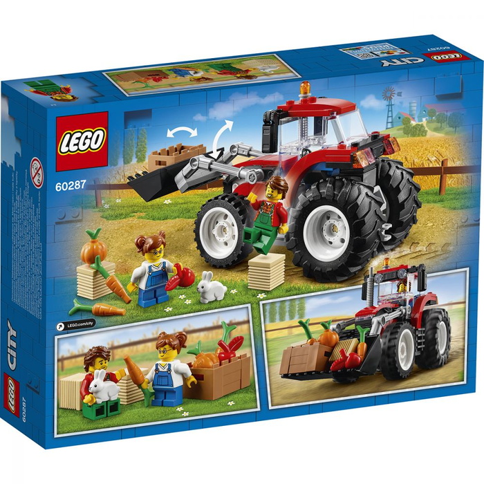 Set LEGO® City – Tractor (60287) Tractor De Jucarie LEGO