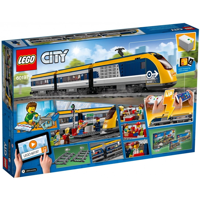 Set LEGO® City – Tren De Călători (60197)-2