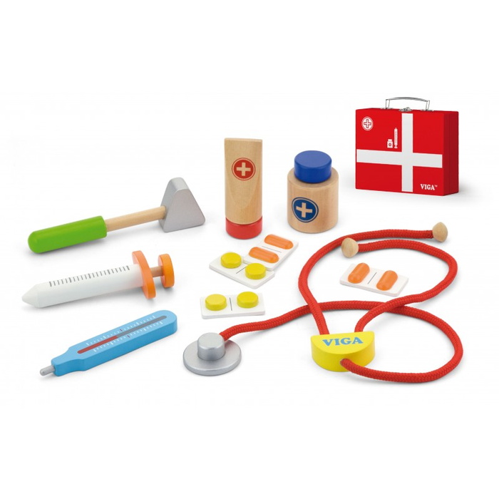 Set Trusa Doctor Copii Viga Toys