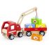 Camion Macara Din Lemn VIGA Toys