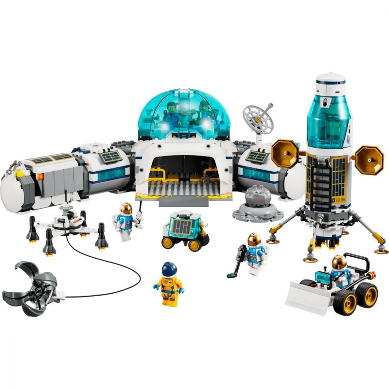 LEGO® City – Baza De Cercetare Lunară (60350)-2