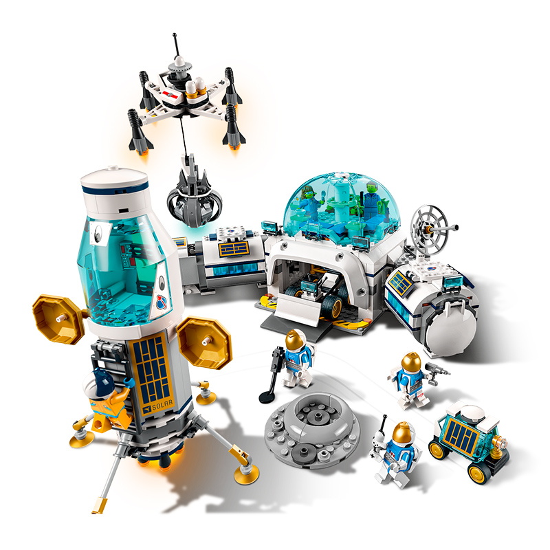 LEGO® City – Baza De Cercetare Lunară (60350)-5