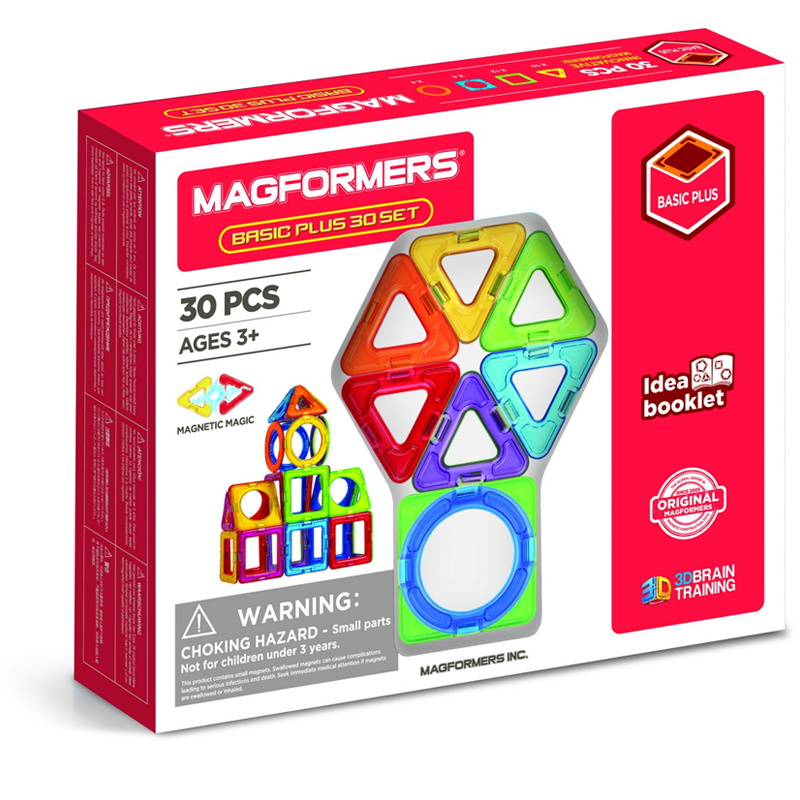 Set Magnetic Copii – Magformers Basic Plus 30