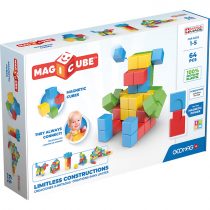 Magicube Set Magnetic Geomag (64 Piese)
