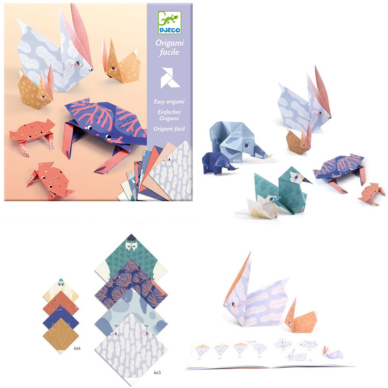 Origami Copii Familii De Animale Djeco (3)