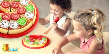Pizza De Jucarie Din lemn VIGA Toys