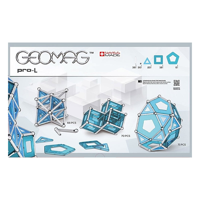 Set Magnetic Geomag PRO-L (75 Piese)-back