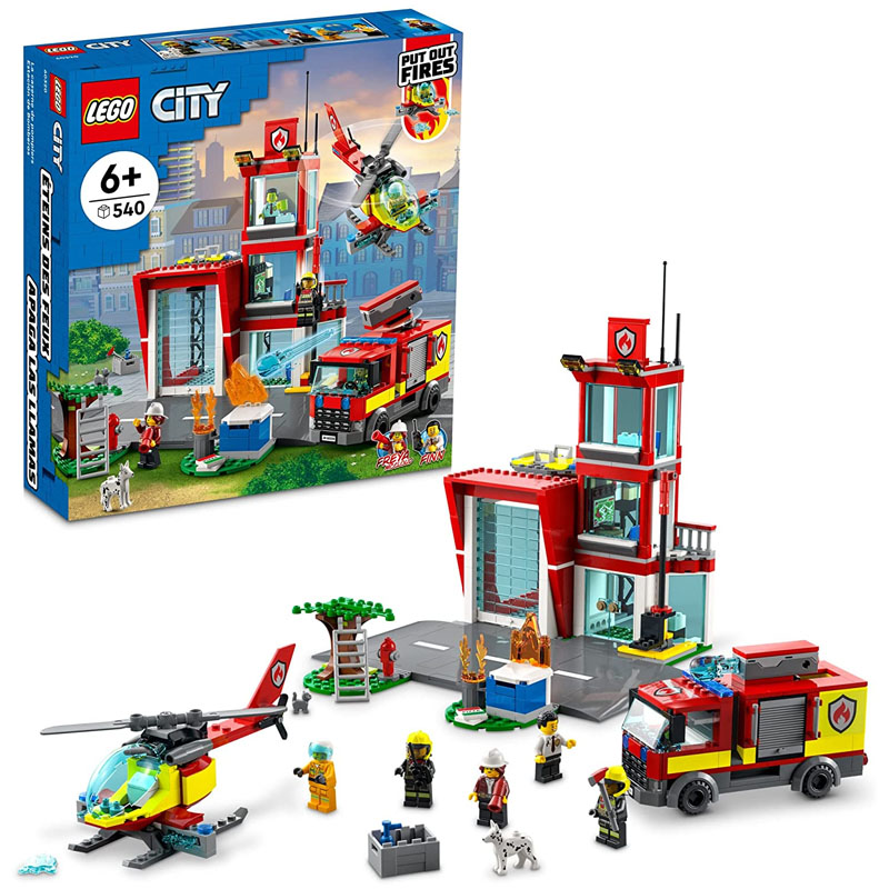 LEGO® City – Stația De Pompieri (60320)-2
