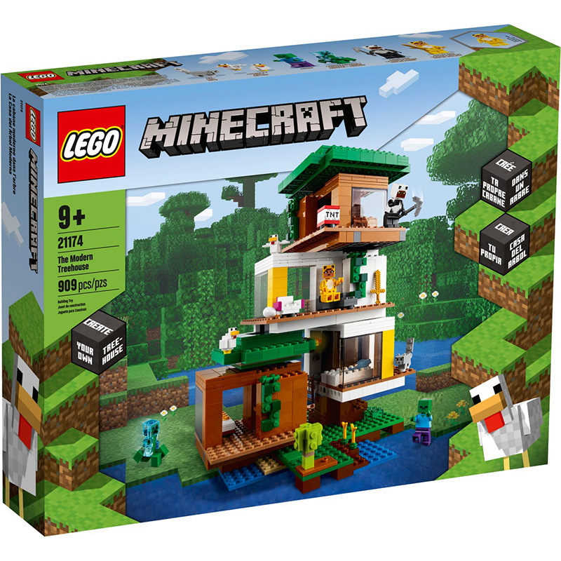 LEGO® Minecraft – Casa Moderna Din Copac (21174)