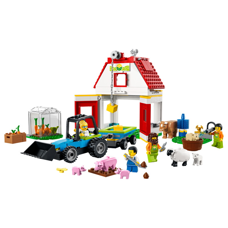 LEGO® City – Hambar Si Animale De Ferma (60346)-1