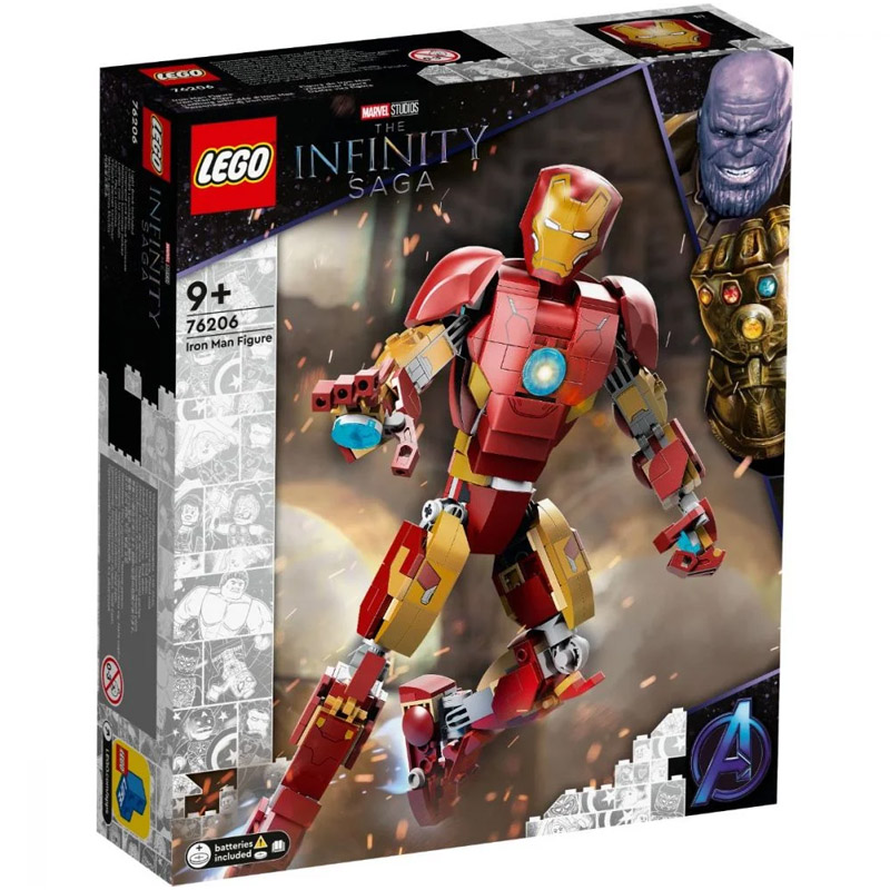 LEGO Marvel – Figurina Iron Man (76206)