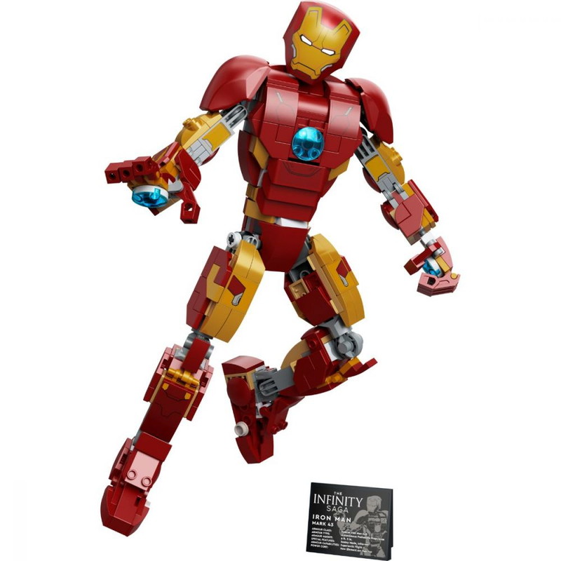 Set LEGO Figurina Iron Man 76206-5
