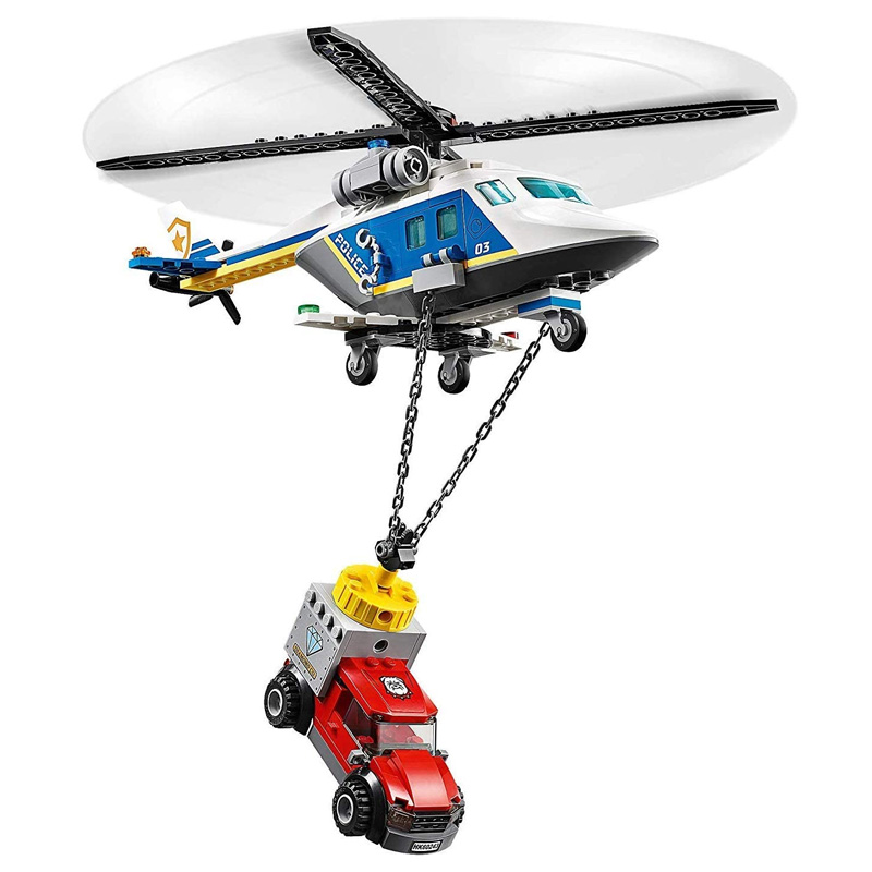 LEGO® City – Urmarire Cu Elicopterul Poliției (60243)-3