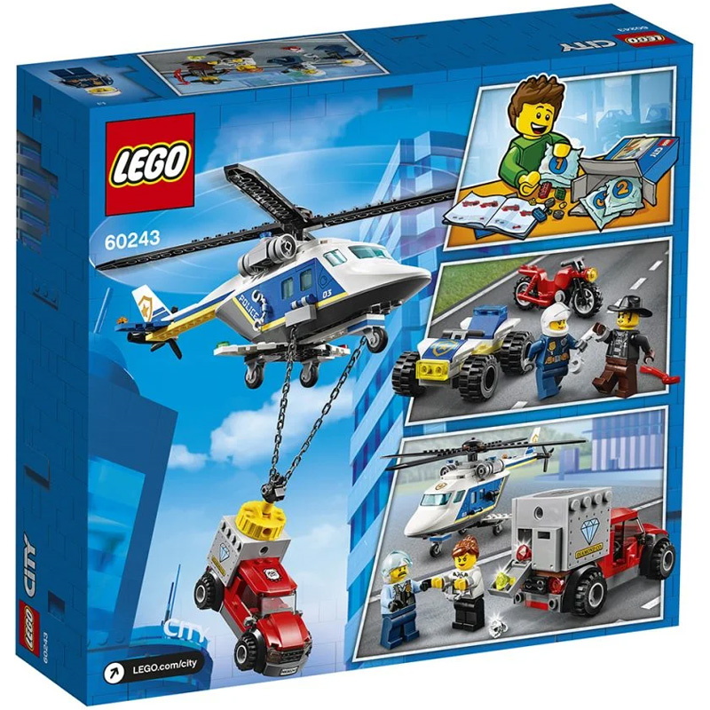 LEGO® City – Urmarire Cu Elicopterul Poliției (60243)-5