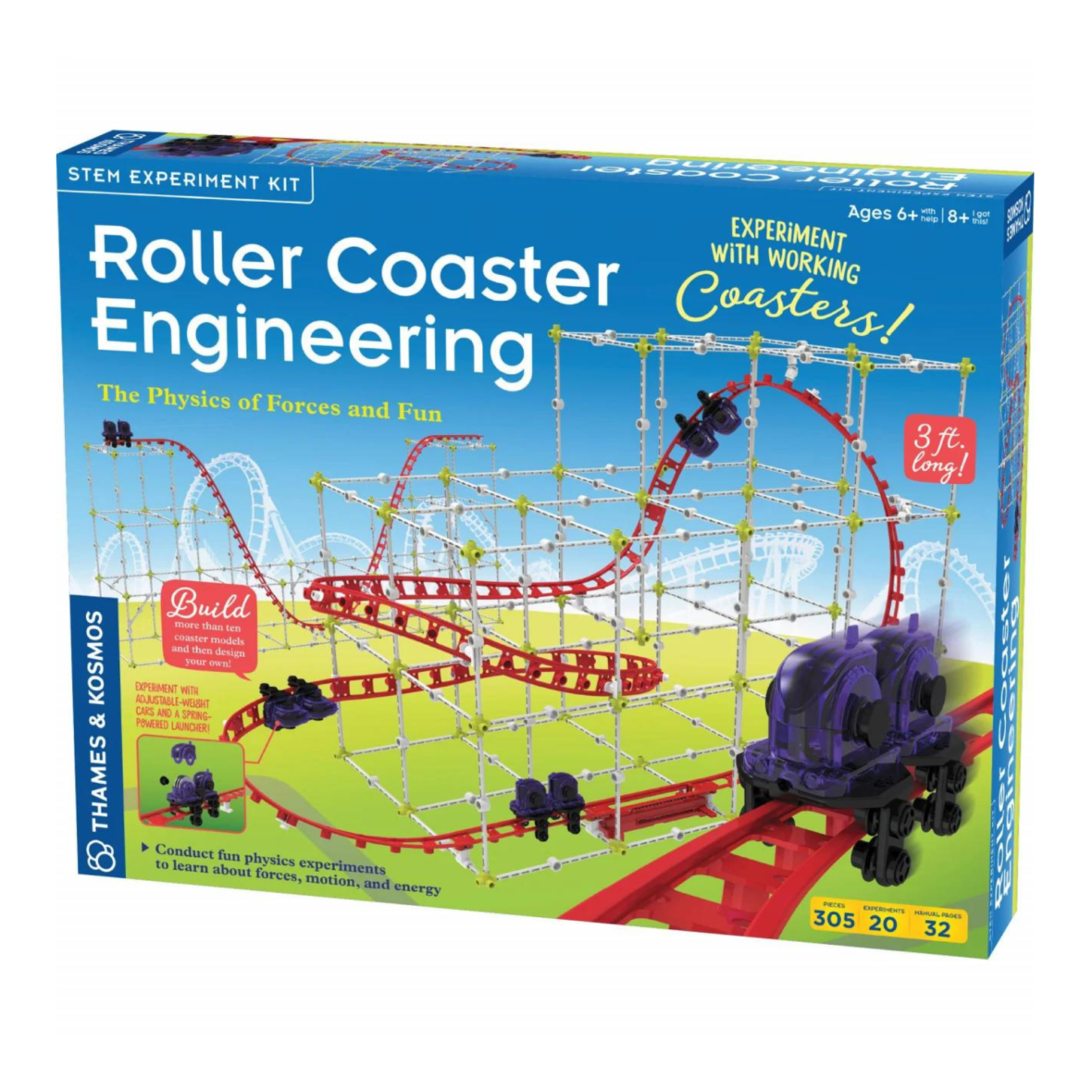 Kit STEM Inginerie pentru roller coaster