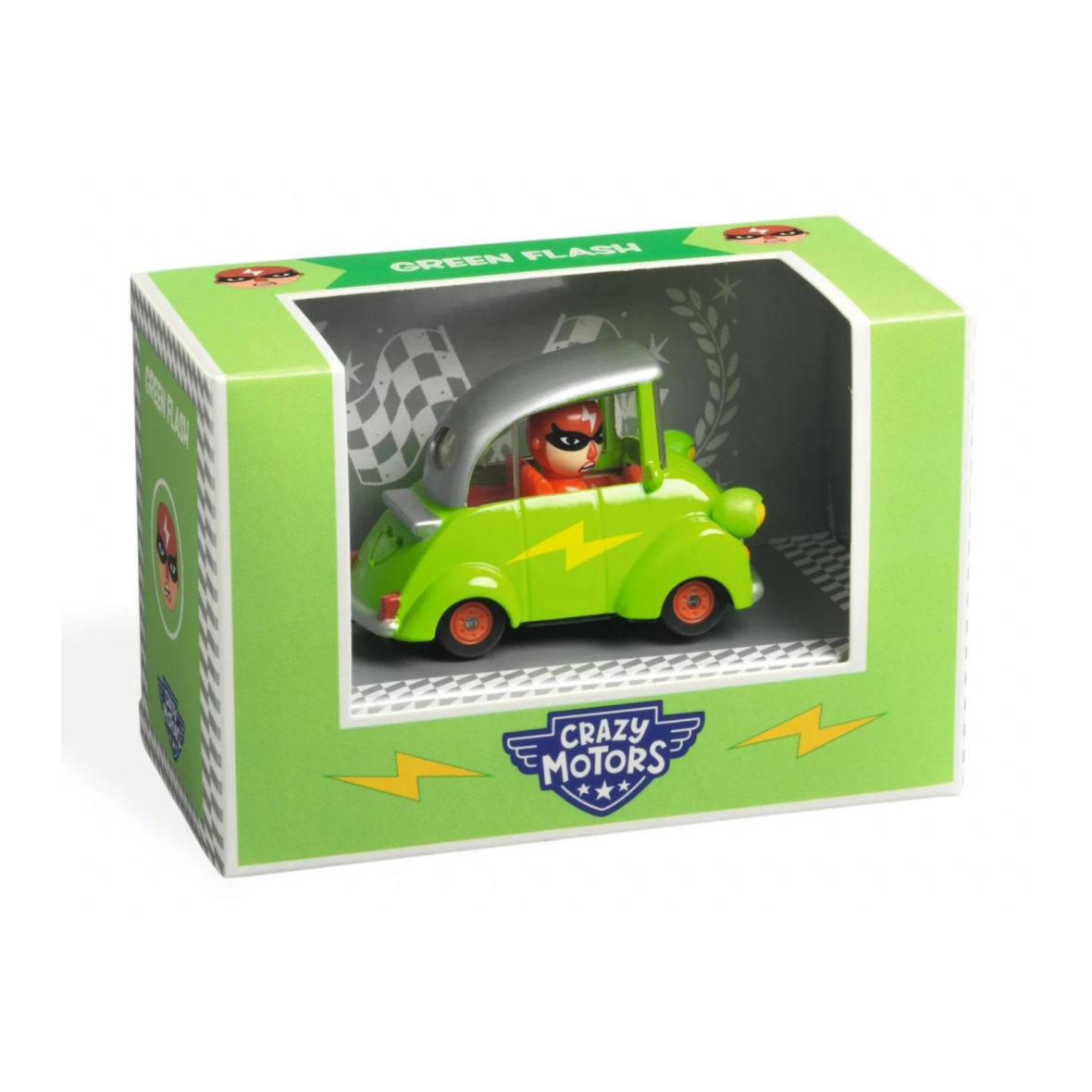 Colectia Crazy Motors – Masina Green Flash
